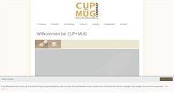 Desktop Screenshot of cup-mug.de