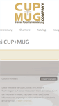 Mobile Screenshot of cup-mug.de